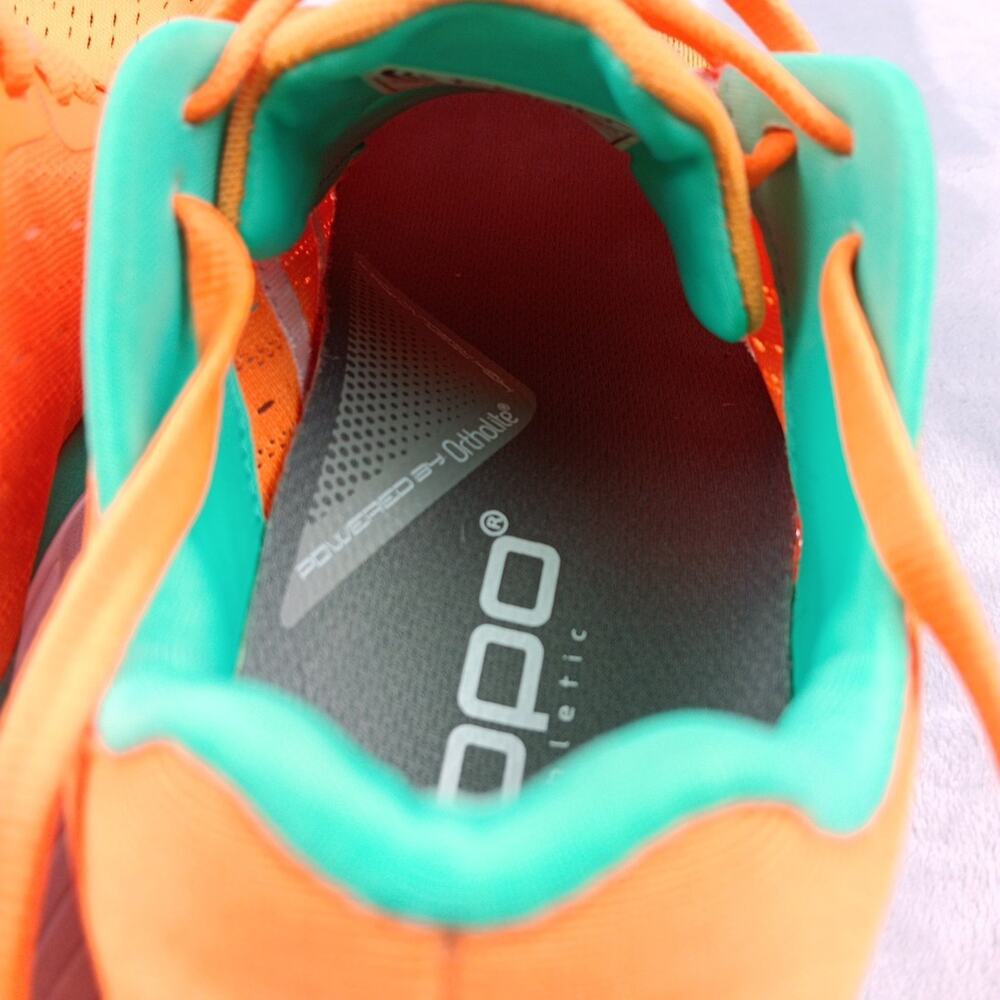 Topo Athletic Specter Running Shoes Womens Size 9 Orange Seafoam Orthotic - Picture 13 of 15